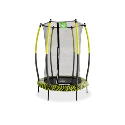 EXIT Tiggy junior trampoline with safety ø140cm - black/green