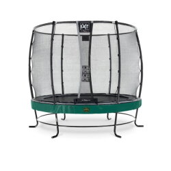 EXIT Elegant Premium trampoline ø253cm with Deluxe safetynet - green
