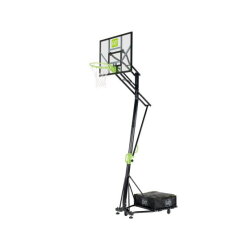 EXIT portable basketball backboard on wheels - green/black