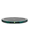 EXIT Elegant Premium ground sports trampoline ø427cm - green