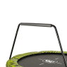 EXIT Tiggy Junior trampoline with bar ø140cm - black/green