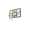 EXIT Galaxy basketball backboard with hoop and net - green/black