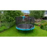 EXIT Elegant trampoline ø305cm with Economy safetynet - blue