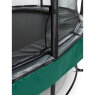 EXIT Elegant Premium trampoline ø253cm with Deluxe safetynet - green