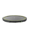 EXIT Silhouette ground sports trampoline ø366cm - black