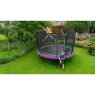 EXIT Elegant trampoline ø253cm with Economy safetynet - purple