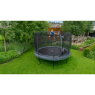 EXIT Elegant Premium trampoline ø366cm with Deluxe safetynet - grey