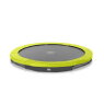 EXIT Silhouette ground trampoline ø305cm - green