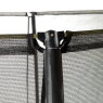 EXIT Silhouette trampoline ø183cm with ladder - black