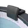EXIT head rest and cup holder set for the Leather Premium spa