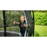 EXIT Elegant Premium ground trampoline ø366cm with Deluxe safety net - black