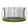 EXIT Silhouette ground trampoline ø366cm with safety net - green