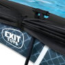 EXIT Stone pool 300x200x65cm with filter pump and canopy - grey
