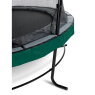 EXIT Elegant trampoline ø253cm with Economy safetynet - green