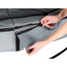 EXIT Elegant trampoline ø366cm with Economy safetynet - grey