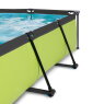 EXIT Lime pool 220x150x65cm with filter pump - green