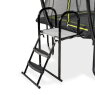 EXIT trampoline platform with ladder for frame height of 65-80cm