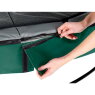 EXIT Elegant trampoline ø253cm with Economy safetynet - green