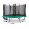 10.71.14.00-exit-supreme-trampoline-o427cm-with-ladder-and-shoe-bag-green