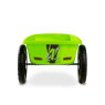 EXIT Spider Green pedal go-kart with trailer - green