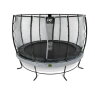 EXIT Elegant Premium trampoline ø427cm with Deluxe safetynet - grey