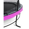 EXIT Elegant trampoline ø366cm with Economy safetynet - purple