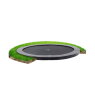 EXIT InTerra ground-level trampoline ø366cm - grey