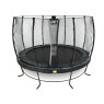 EXIT Elegant trampoline ø427cm with Economy safetynet - black
