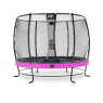 EXIT Elegant Premium trampoline ø305cm with Deluxe safetynet - purple