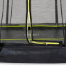 EXIT Silhouette ground trampoline ø305cm with safety net - black
