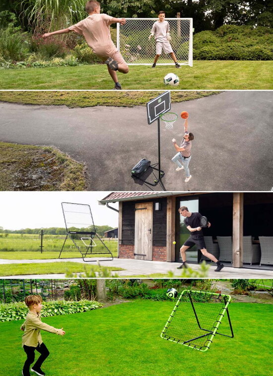 Duurzame sportproducten voor buitengebruik | EXIT Toys - Overzicht