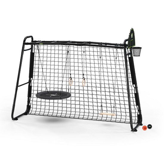 New versions of the GetSet monkey bar: sleek black, available in two sizes and as a wall-mounted model.